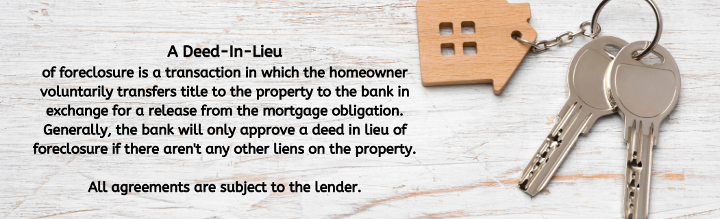 Deed-In-Lieu